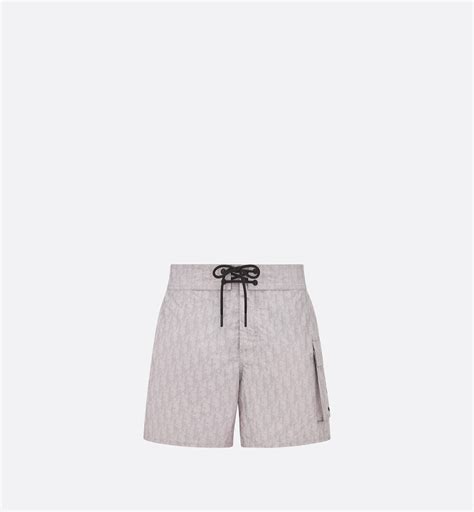 dior zwembroek|Zwemshort met Dior Oblique.